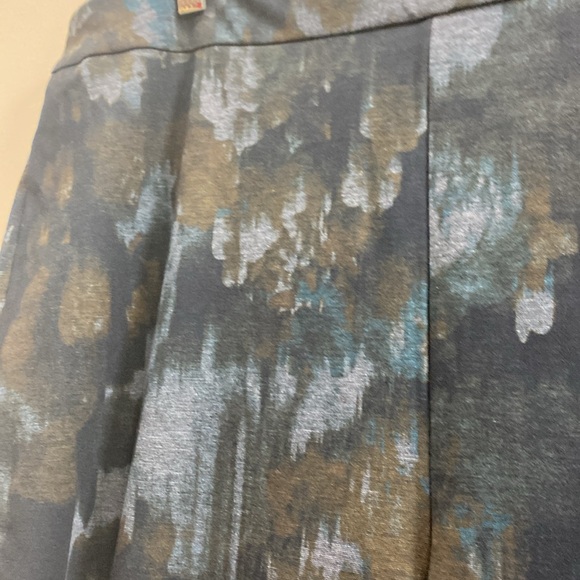 Soft Surroundings NWT women’s plus size 1X print straight leg ankle pants - Picture 5 of 6